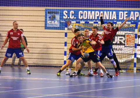 Potaissa Turda - HC Vaslui 25-25. Primul egal al sezonului pentru gazde