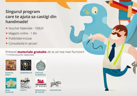 Ai o prietena care face handmade? Ofera-i un cadou deosebit! 