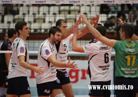 Tomis a învins Dinamo. Cele două echipe se vor reîntâlni în semifinalele Diviziei Naționale masculine!