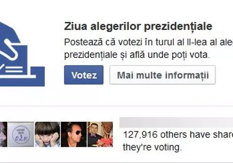 ALEGERI PREZIDENȚIALE 2014. Facebook FACE SONDAJ printre ALEGĂTORI