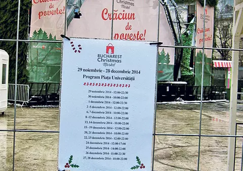 Programul Târgului de Crăciun de la Universitate