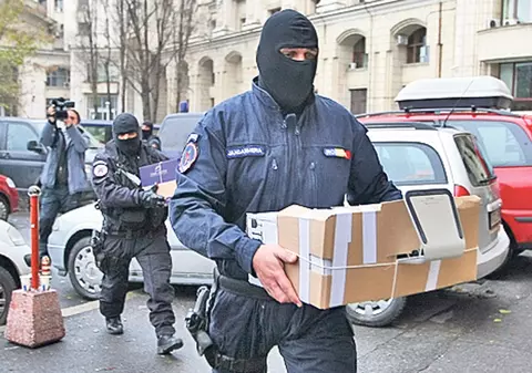 Procurorii fac știrile la Agenția Mediafax