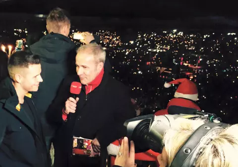 Monumental! Peste 27.000 de fani au cântat colinde pe stadion / VIDEO