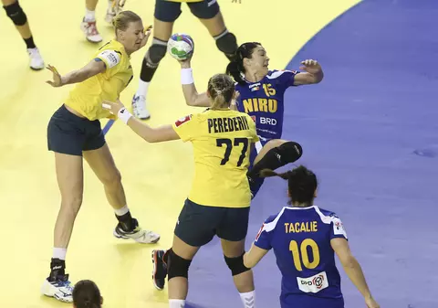 HANDBAL, EURO / România - Ucraina 23-22. Le-am dat UcraiNA-NA!