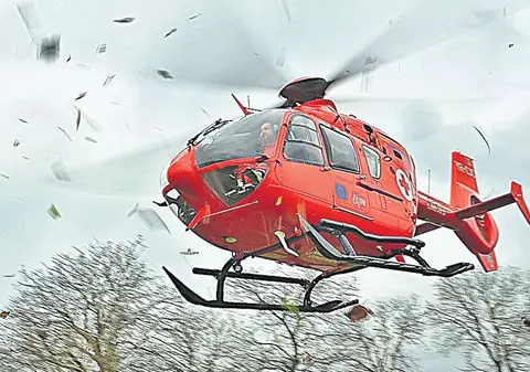 Un elicopter s-a prăbuşit în lacul Siutghiol "Pur şi simplu a căzut cu botul în jos”