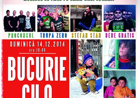 Concert caritabil Bucurie cu o Jucărie 2014