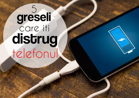 TOP 5 GREŞELI PE CARE LE FAC UTILIZATORII DE SMARTPHONE