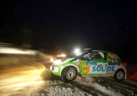 Podium pentru Napoca Rally Academy pe zăpada din Austria