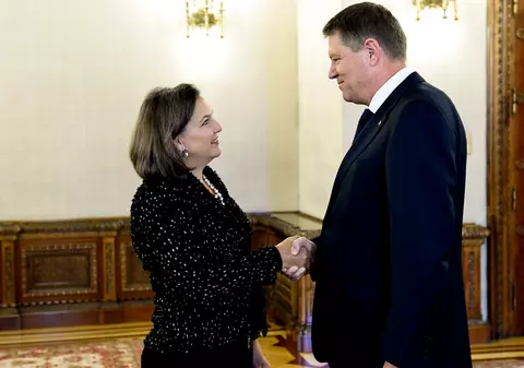 Victoria Nuland, discuții cu Iohannis la Cotroceni