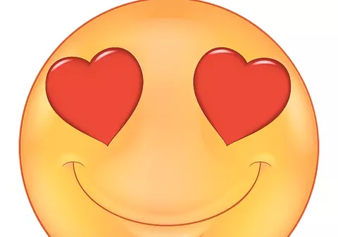 Emoticonul cu inimioare, cel mai popular din lume
