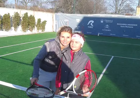 La 8 ani, fiica Ruxandrei Dragomir a semnat deja un important contract. Colegă de echipă cu Federer, surorile Williams și Halep