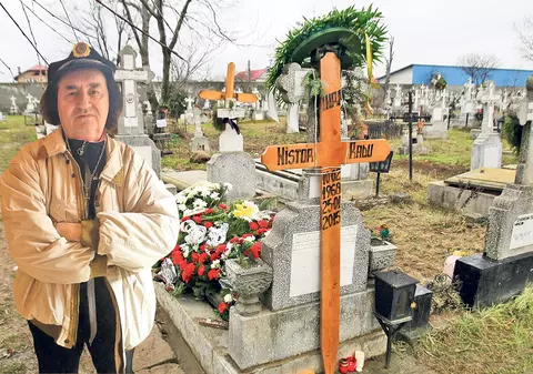 Marian Nistor a organizat o ceremonie modestă pentru fiul lui