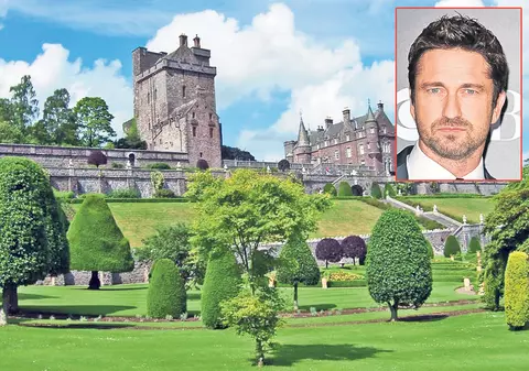Gerard Butler, la «vânătoare» de castele