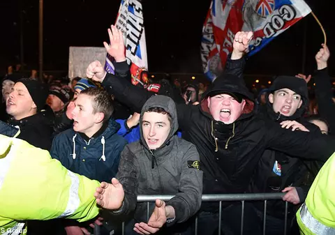 Preşedintele de la Glasgow, linșat de propriii suporteri / VIDEO