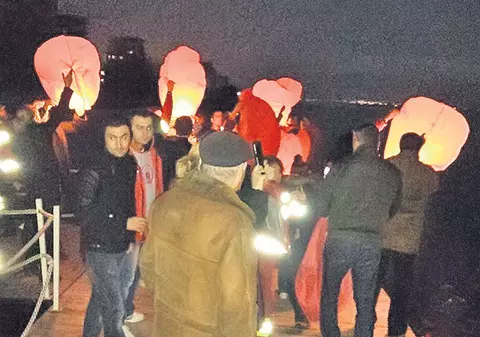 Comemorare emoționantă a victimelor de pe lacul Siutghiol | FOTO