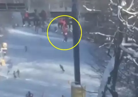 Accident șocant! Un băiat de 9 ani a căzut din teleferic | VIDEO