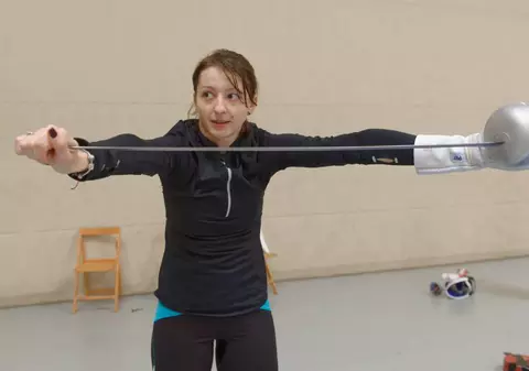 Ana Maria Brânză a lăsat spada pentru a se dedica treburilor casnice