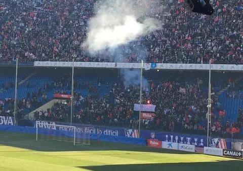 SCANDAL în Spania. Ultraşii din gruparea "Frente Atleti" s-au întors pe stadion!