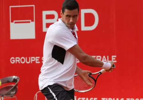 Victor Hănescu s-a antrenat la Miami cu Estrella Burgos / GALERIE FOTO