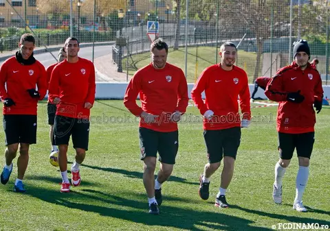 Dinamoviștii au trecut de înfrângerea cu Lokomotiv Moscova și continuă pregătirea în Spania / GALERIE FOTO