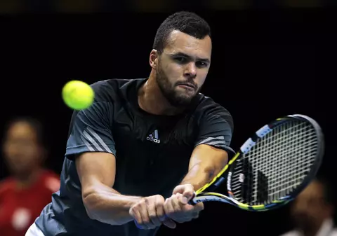 Tenismenul Jo-Wilfried Tsonga se antrenează în piscină / VIDEO