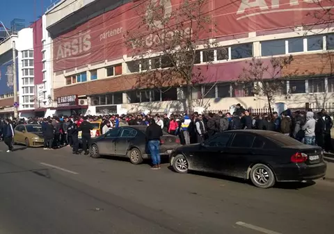 Rapidiștii dau năvală în Ghencea. Au epuizat într-o jumătate de oră biletele
