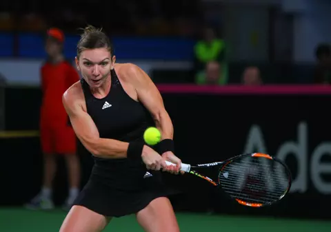 Fed Cup, România - Spania 1-0. Halep a demolat-o pe Espinosa / GALERIE FOTO