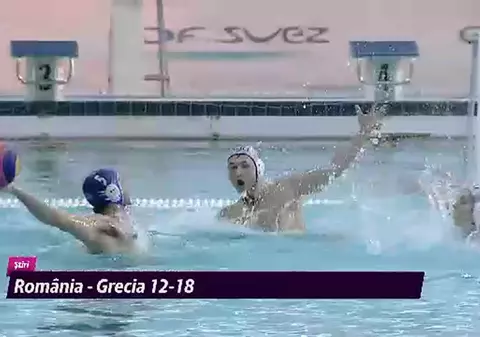 România, învinsă acasă de Grecia în preliminariile Ligii Mondiale la polo