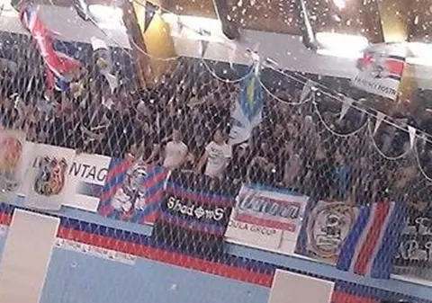 Adio, FCSB! Fanii Stelei au făcut o atmosferă senzațională la polo / VIDEO