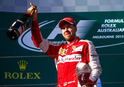 Întoarcerea lui Seb și a dinastiei Ferrari! Cvadruplul campion mondial german, victorie cu dedicație pentru Bianchi