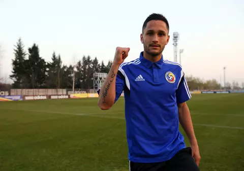 ROMÂNIA - FEROE: Florin Andone joacă în numele tatălui / GALERIE FOTO