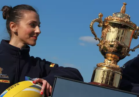 Andreea Răducan: ”Sunt sigură că Bârladul va mai avea campioni la gimnastică și rugby!” / VIDEO