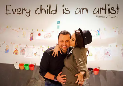 Andra: "Sunt însărcinată din nou...  Fiul meu David va primi cel mai frumos cadou"! A aflat sexul copilului