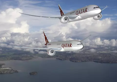 Minune la bordul unui avion Qatar Airways! S-au trezit cu un pasager în plus