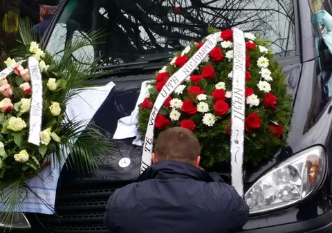 Vărul Simonei Halep a fost înmormântat la Constanța / GALERIE FOTO & VIDEO