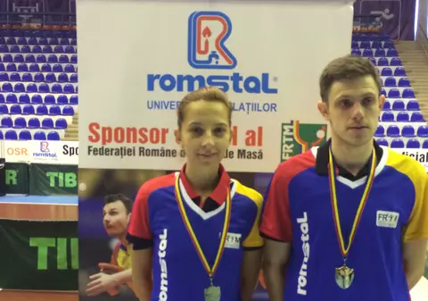 Samara şi Ionescu sunt campionii României la simplu / FOTO