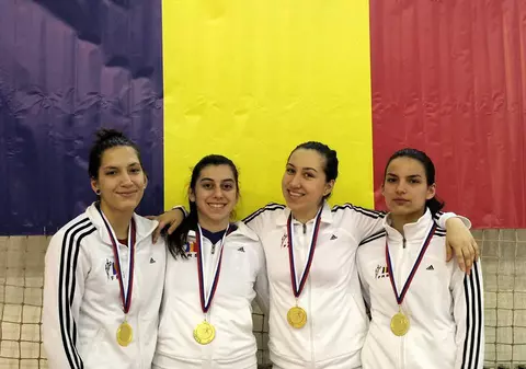 Tricolorele au câștigat etapa de Cupă Mondială la floretă juniori feminin pe echipe de la Belgrad