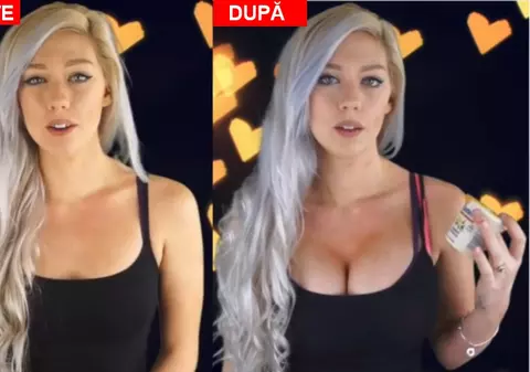 MĂRIRE DE SÂNI NATURALĂ, ÎN 5 MINUTE! Ce a făcut aceată fată ca să își TRANSFORME bustul | VIDEO
