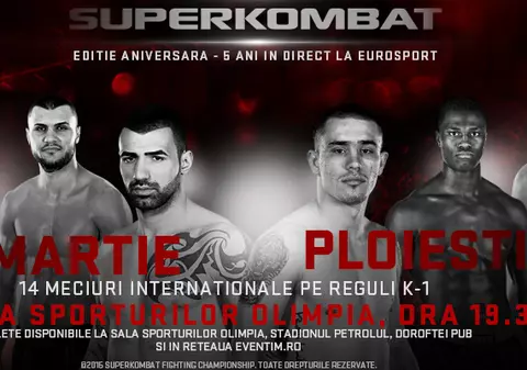 Meci de titlu mondial la Superkombat Ploiești! Programul complet al galei