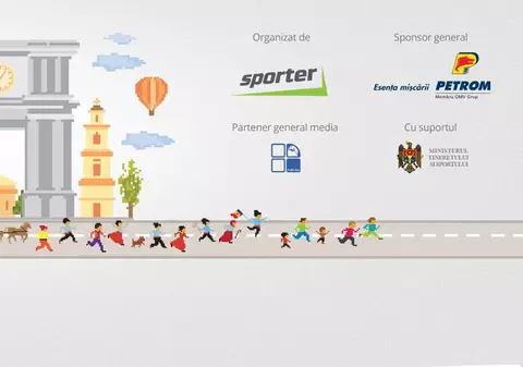 Maratonul Internaţional din Chişinău: sărbătoare naţională în capitala Moldovei