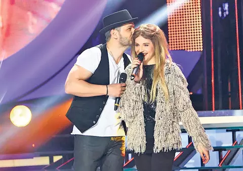 Duet cu fiica sa! Vârciu are o frumusețe de fată