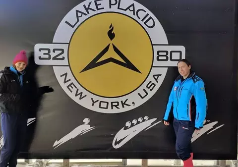 Maria Constantin și Andreea Grecu au câștigat ”Școala de bob” de la Lake Placid / GALERIE FOTO
