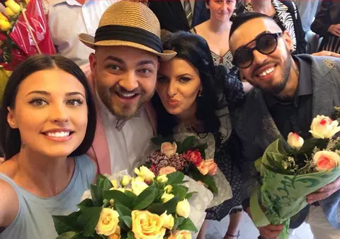 Prima fotografie cu Antonia și Velea alături de finii lor 