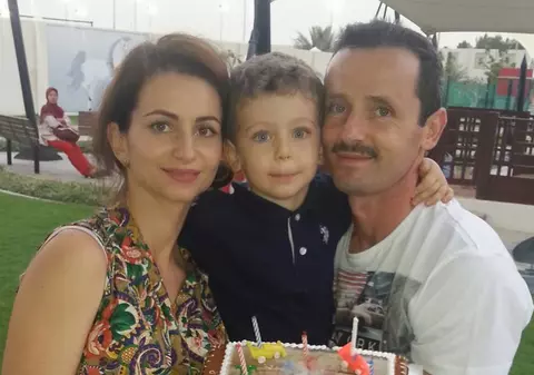 Simona și Marius Urzică și-au aniversat băiatul în... deșert!