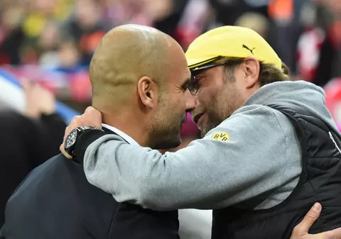 Jurgen Klopp își scoate șapca în fața lui Pep Guardiola