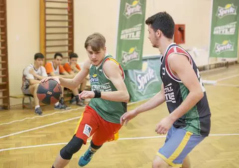 Angel Santana a dat startul la Sprite Streetball Battle