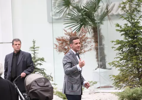 Steliștii au chefuit la botezul fiicei lui Alexandru Chipciu / GALERIE FOTO