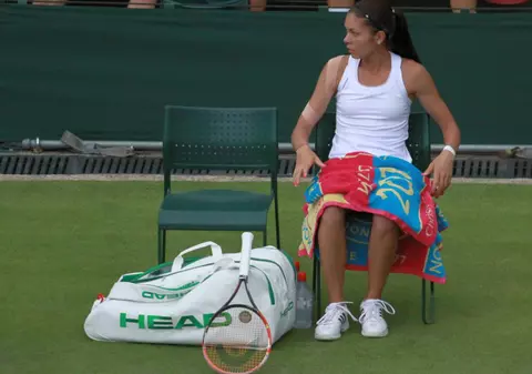 FED CUP / Andreea Mitu a plâns după victoria cu Eugenie Bouchard: ”Nu știam cât este scorul!”