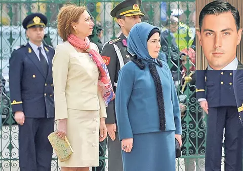 Secretul din spatele ținutei pe care Carmen Iohannis a purtat-o la întâlnirea cu președintele Turciei