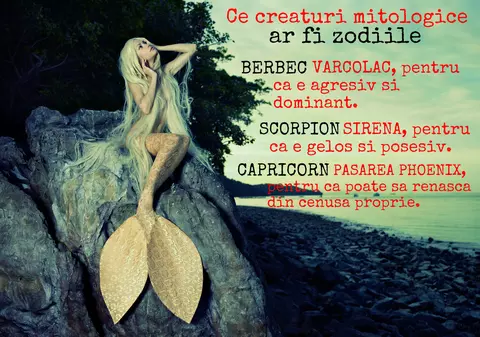 Ce creaturi mitologice ar fi zodiile
